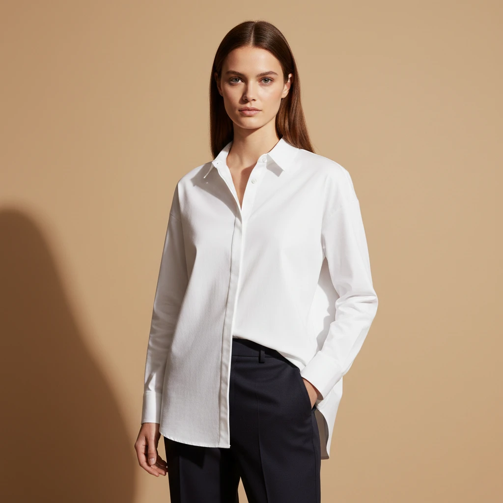 Minimal White Shirt